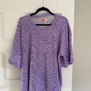 Juicy coutoure purple pajama set